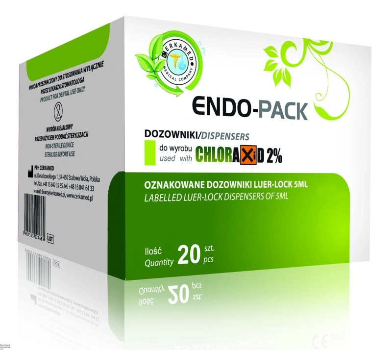 ENDO-PACK pentru Chloraxid 2%, 20 ser. 5ml, CERKAMED