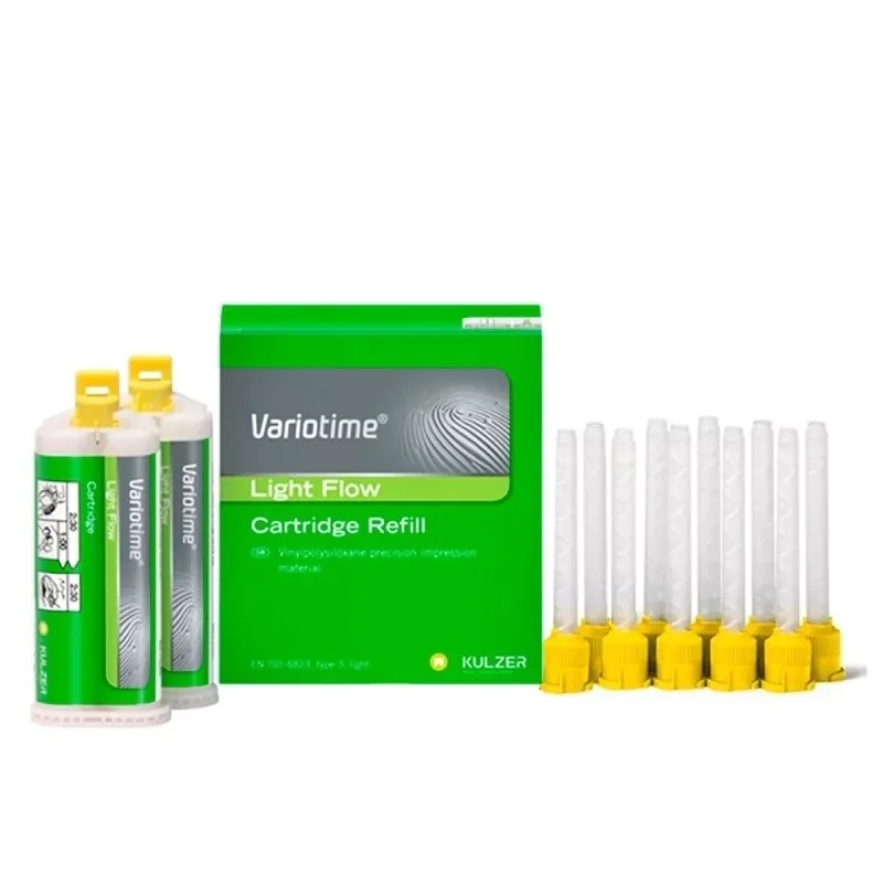 Variotime Light Flow, A-silicon p/u amprentare, 2 x 50ml, Kulzer
